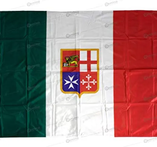 Bandiera Repubblica Marinara 150x100 in Tessuto Nautico Antivento da 115g/m²,Bandiera Mari...