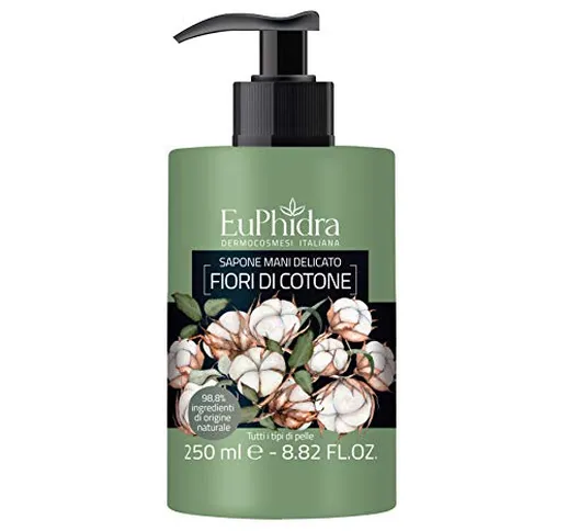 EuPhidra Sapone Mani Delicato Fragranza Fiori Di Cotone 250 ml