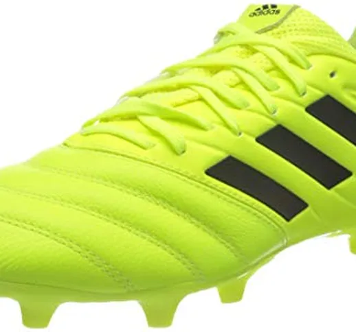 adidas Copa 19.3 Fg, Scarpe da Calcio Uomo, Jaune Fluo Noir Jaune Fluo, 41 1/3 EU