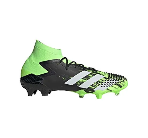adidas Predator Mutator 20.1 Fg, Scarpe da Calcio Uomo, Signal Green/Ftwr White/Core Black...