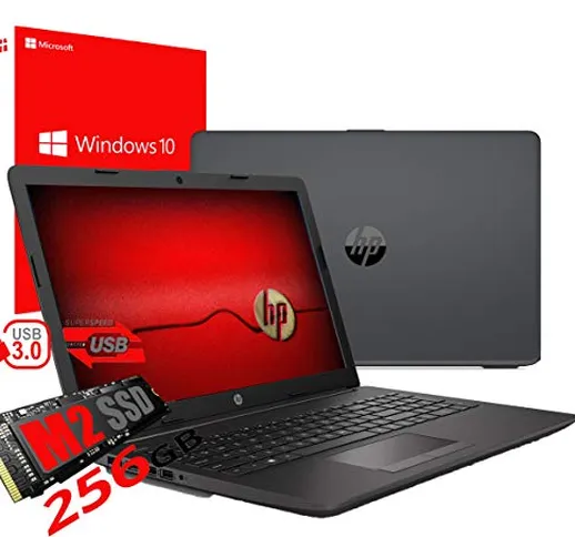 Notebook Pc Portatile HP 255 G7 Display 15.6" /Cpu Amd A4 da 2,3ghz A 2,6GHz /Ram 4Gb ddr4...