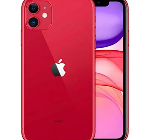 Original Apple iPhone 11 15.5 cm (6.1) Dual SIM iOS 14 4G 128 GB Red