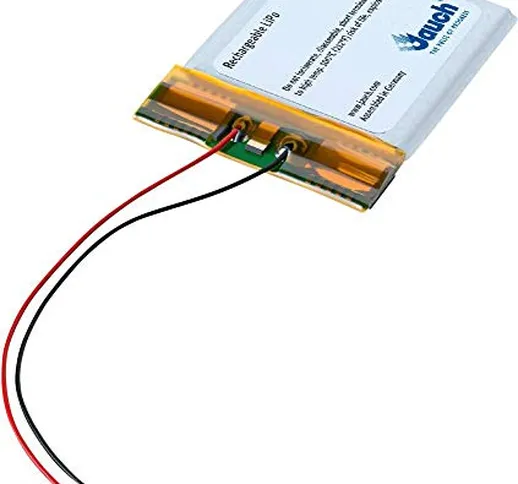 Jauch Quartz LP463042JU Spezial-Batteria Ricaricabile Prismatisch Cavo LiPo 3.7V 600 mAh