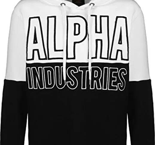 Alpha Industries Block Felpa White