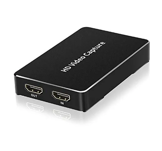 DriverGenius Game Capture HD/Box Scheda Acquisizione Video HDMI 1080P @ 30fps - Video Grab...