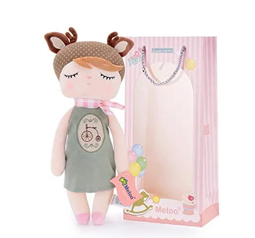 Metoo Baby Peluche Doll Peluche Bambole Regalo per Bambine Sicuro e Morbido da Giocare - S...