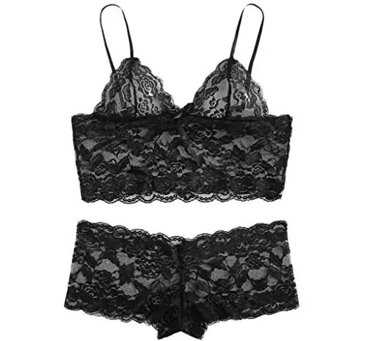 Xmiral Pajama Nightdress Set Sexy Donna Biancheria Notte Esotico Lingerie Lace Capestro In...