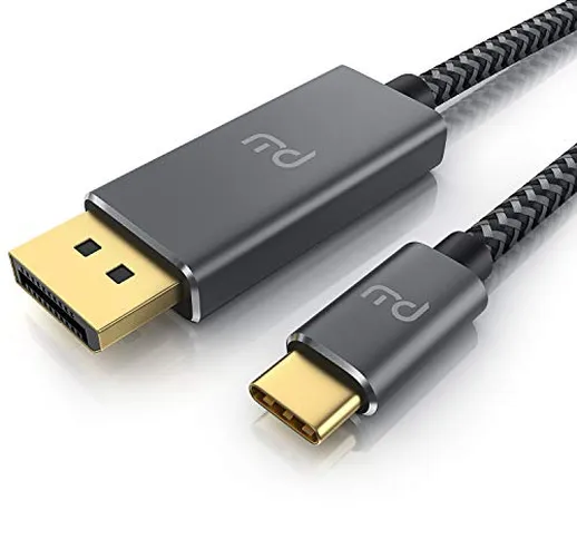 Primewire 1m - Cavo da USB C a Displayport 8K - UHD 3840 x 2160 @ 120 Hz – 4K - Convertito...