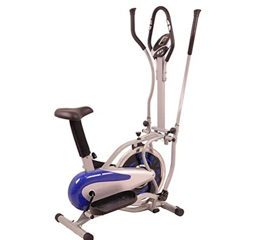 Ellittica Crosstrainer, Macchina Ellittica 2 in 1, Bici Per Il Collegamento Di Mani E Pied...