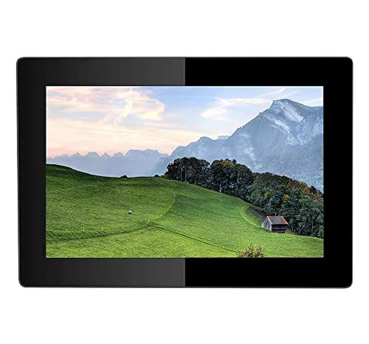 SBDLXY Cornice per Foto Digitale da 10 Pollici Cornice per Foto con Touch Screen IPS Corni...