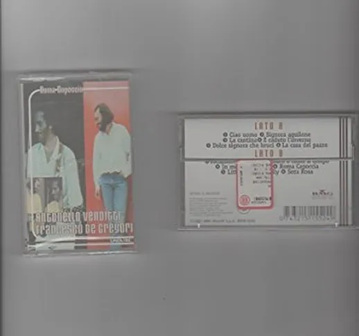 VENDITTI / DE GREGORI - ROMA CAPOCCIA - MC -MUSICASSETTE