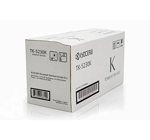 Kyocera Original 1T02R90NL0 / TK-5230K - Cartuccia per stampante ECOSYS M 5521 cdw Premium...