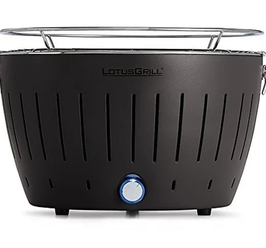 LotusGrill G-AN-34 - Barbecue a carbone senza fumo, Nero