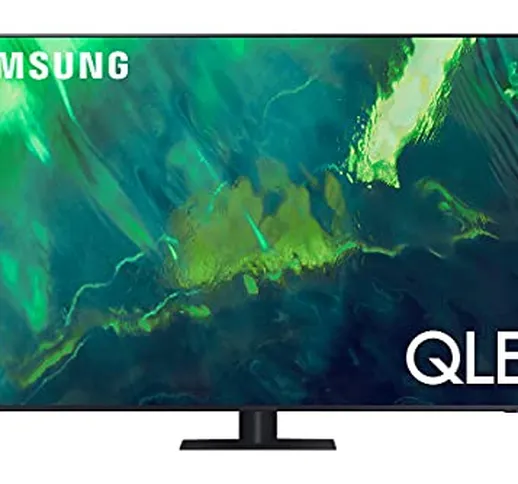 Samsung TV QLED QE55Q75AATXZT, Smart TV 55" Serie Q70A, Modello Q75A, QLED 4K UHD, Alexa i...