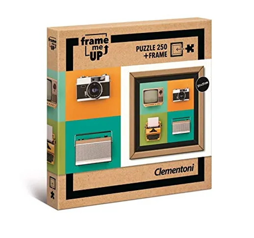 Clementoni - 38506 - Frame Me Up - Vintage Electronics - 250 Pezzi - Made In Italy - Puzzl...