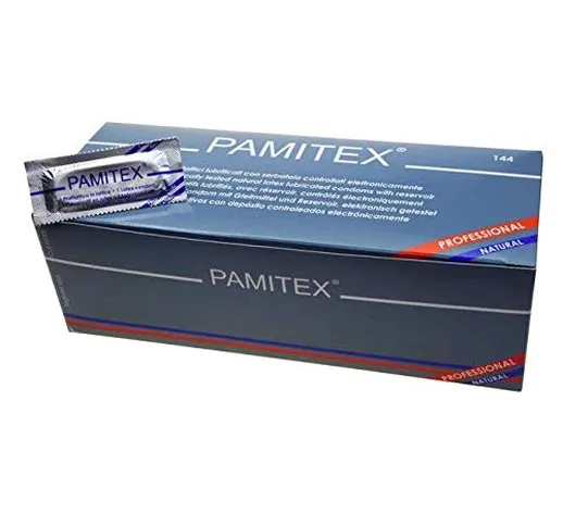 144 PROFILATTICI PRESERVATIVI CONDOM NATURALE PAMITEX - PACCO ANONIMO