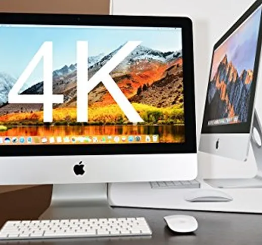 Apple iMac 4k / 21,5 pollici / Intel Core i5, 3,1 GHz / 4 core / RAM 8GB / 1000GB HDD/ MK4...