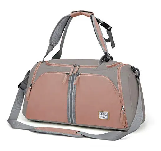 Wind Took 40L Borsa Sportiva da Donna Zaino 2 in 1 Borsa da Fitness Borsa da Viaggio Borsa...