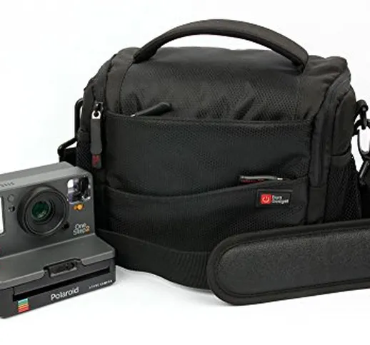 Duragadget - Borsa per il trasporto impermeabile, compatibile con Polaroid Now | OneStepPl...