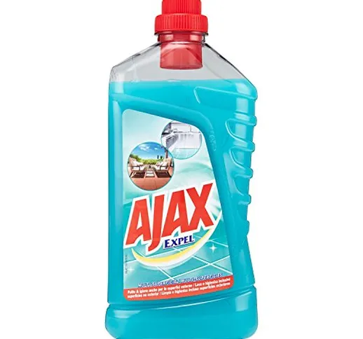 Ajax - Expel, Detersivo Multi-superficie - 6 pezzi da 1 l [6 l]