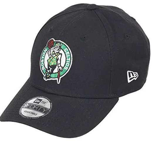 New Era Boston Celtics 9forty Adjustable Snapback cap NBA Essential Black - One-Size