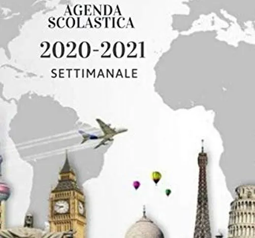 Agenda Scolastica 2020-2021 (settimanale): Meraviglioso Diario Scolastico 2020-2021 pensat...