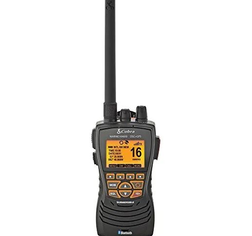 Cobra HH600 Handheld Waterproof Floating GPS Bluetooth VHF Radio