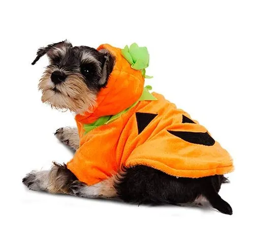 Generico Cappottino Costume di Halloween per Cani Vestitino (Lunghezza sulla Schiena cm 40...