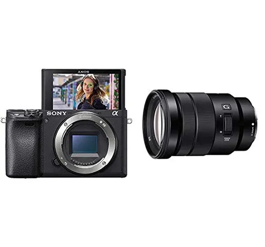 Sony Alpha 6400, Fotocamera Digitale Mirrorless ad Obiettivi Intercambiabili, Sensore APS-...