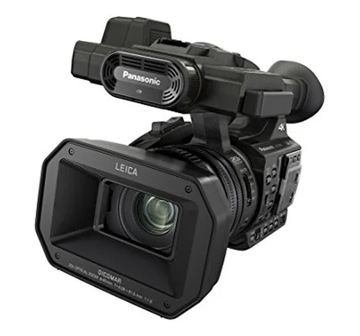 Panasonic HC-X1000E Videocamera Professionale, 4K Ultra HD, 60p/50p, Zoom ottico 20x, Nero