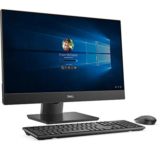 Dell OptiPlex 7000 - PC Desktop All in One 23.8 Pollici, i7-9700, RAM 16 Gb + SSD 256 Gb,...