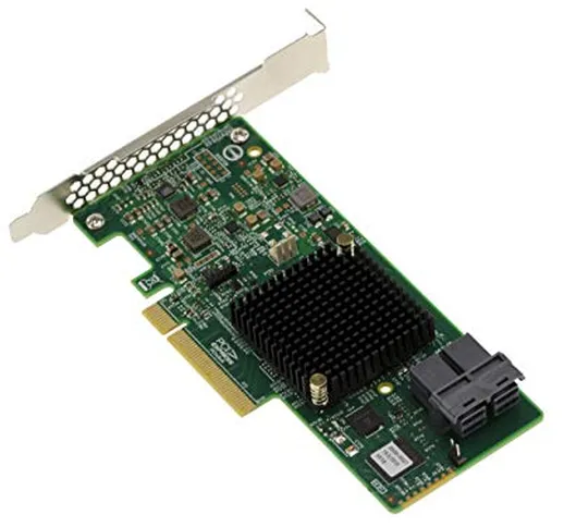 Kalea-Informatique – Scheda controller PCIe 3.0 SAS + SATA – 12 GB – 8 porte – Raid 0/1/5/...