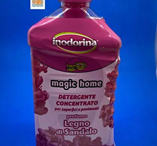 Inodorina Magic Home Sandalo 1L New Confezione Bottiglia Rigida da 1 lt