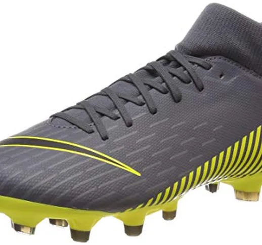 Nike Superfly 6 Academy MG, Football Shoe Mens, Dark Grey/Black-Dark Grey, 44.5 EU