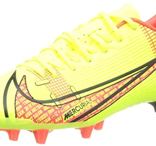 Nike Vapor 14 Academy Ag, Scarpe da Ginnastica Unisex - Adulto, Multicolore (volt/bright c...