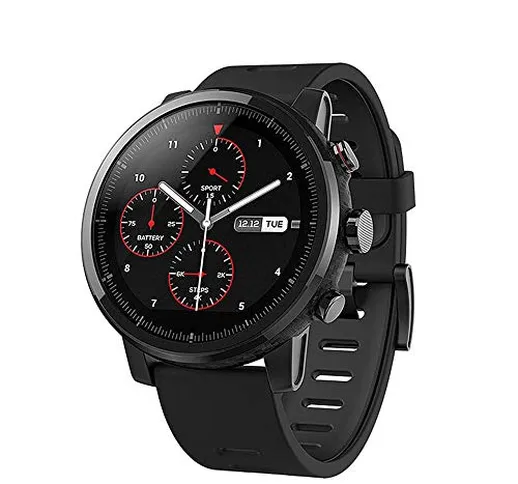 Amazfit Stratos 2 Xiaomi Smartwatch Activity Tracker Pedometri Cardiofrequenzimetro GPS Bl...