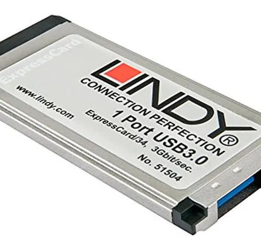 Lindy 51504 scheda di interfaccia e adattatore Interno USB 3.0