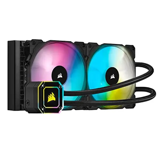 Corsair iCUE H115i ELITE CAPELLIX Dissipatore a Liquido, 33 LED RGB CAPELLIX Luminosi, Tre...