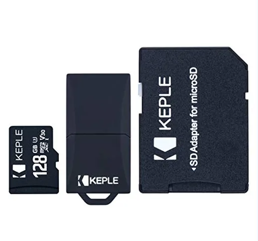 Scheda di Memoria Micro SD da 128GB Compatibile con Samsung Galaxy S9 Plus S9 S8 S7 S6 S5...