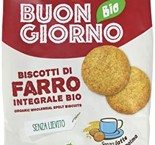 La Finestra Sul Cielo Buongiornobio Biscotti di Farro Integrale senza Lievito Bio - 250 g