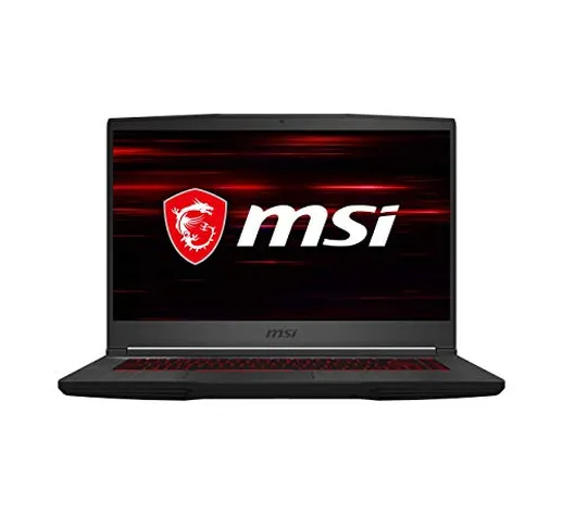 MSI GF65 Thin 9SEXR-276IT, Notebook Gaming, 15,6" FHD 120Hz, Intel Core I5-9300H, 8GB RAM...