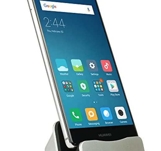 MyGadget Phone Docking Station per USB C - Base di Ricarica con Cavo Caricatore - Caricaba...