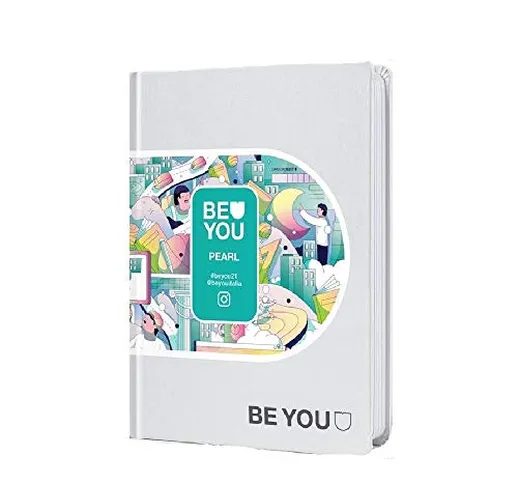 Diario Agenda Scuola Be You Original Bianco 2020/2021 12 Mesi Standard 18x13 cm + Penna Co...