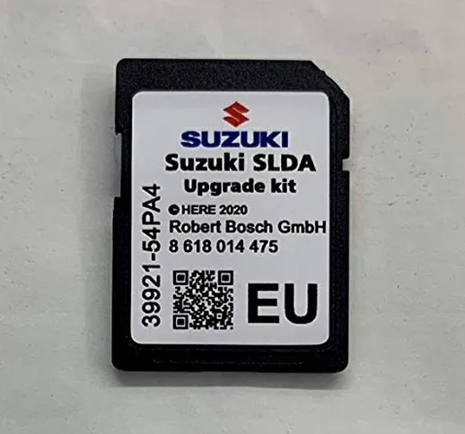 Suzuki SLDA GPS Navi SD Card MAP Europe versione 2020-2021 (Vitara), scheda navigatore