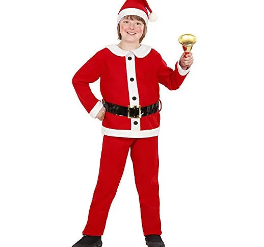 Vestito Babbo Natale bimbo bambini costume