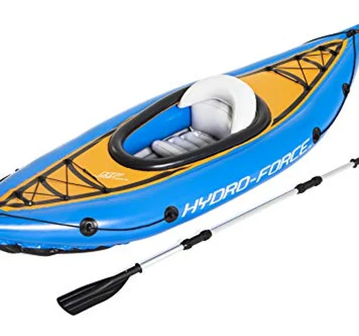 Bestway 65115 | Hydro-Force - Kayak Gonfiabile Cove Champion, 275X81 cm
