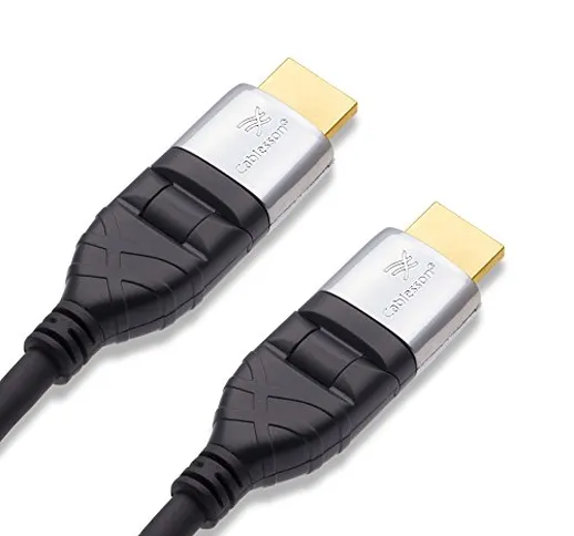 Cablesson Ivuna Flex Plus 1.5m Cavo HDMI ad Alta velocità (HDMI Tipo A, HDMI 2.1/2.0b / 2....