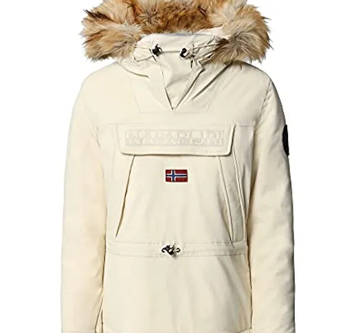 NAPAPIJRI Napapjiri Skidoo WOM EF 3 Giacca Sportiva, White cap, L Female