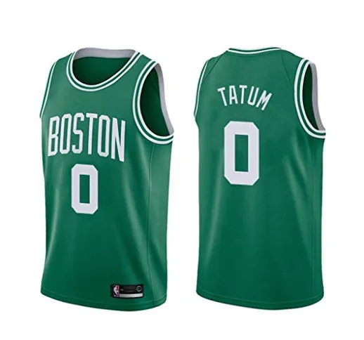 canottejerseyNBA Jayson Tatum - Boston Celtics #0, Basket Jersey Maglia Canotta, Swingman...