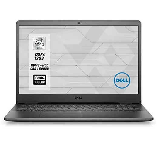 Notebook DELL Vostro Pc portatile cpu Intel i3 10Th , Display FHD 15.6" Ram 12Gb Ddr4 SSd...